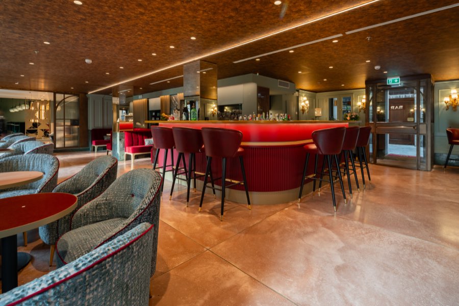 Lounge bar dell'Hotel Cavalletto a Venezia